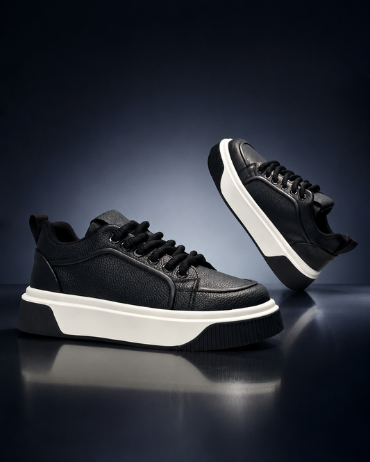 MEN'S THICK SOLE SKATE SNEAKERS