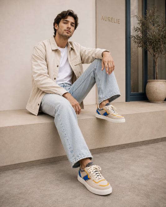 MEN'S TRIBAL FUSION PLATFORM SNEAKERS