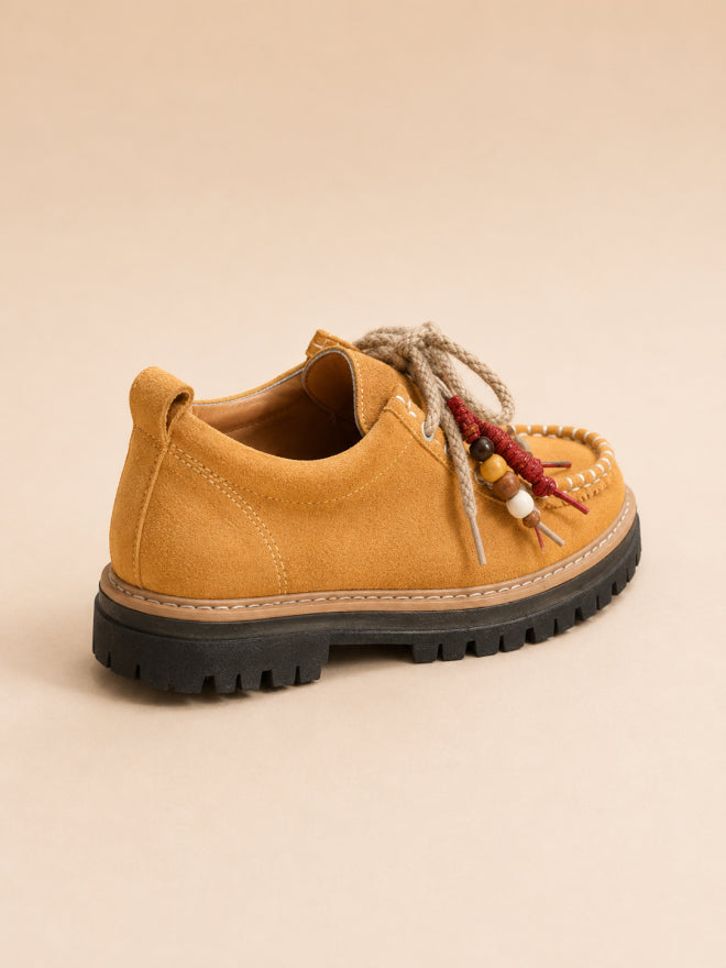 WOMEN'S CHIC RETRO LEISURE FLAT SNEAKERS