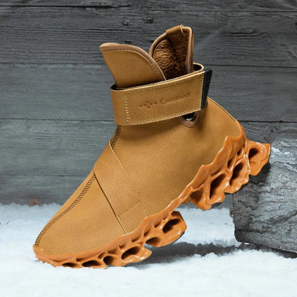 MEN'S SCULPTED SOLE HIGH-TOP SNEAKERS