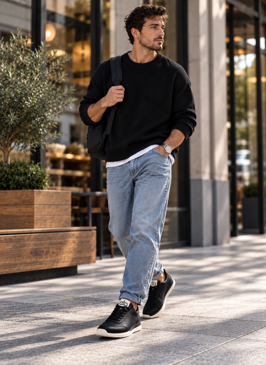 Maison Leather Sneakers
