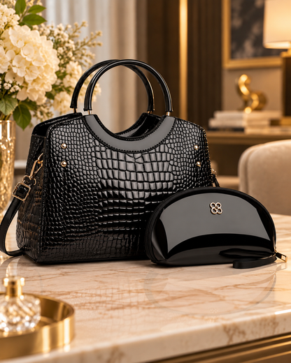 Prestige Elegant 2-Piece Handbag Set