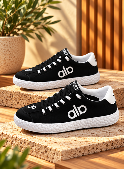 Men’s White Chunky Platform Sneakers