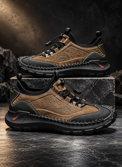 MEN'S SUEDE LEATHER HIKING SHOES