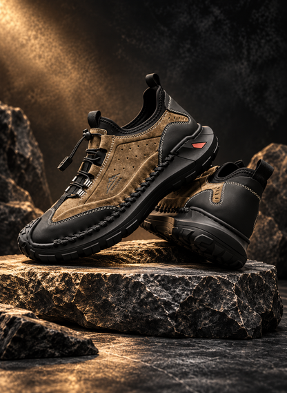 MEN'S SUEDE LEATHER HIKING SHOES