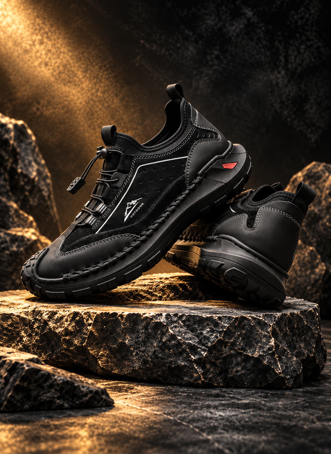 MEN'S SUEDE LEATHER HIKING SHOES