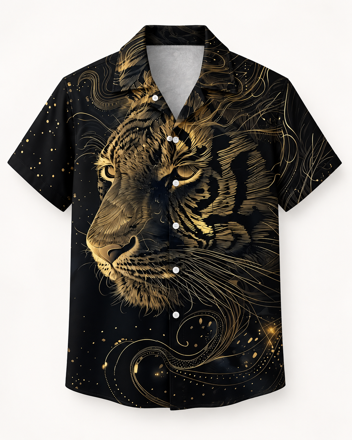 MEN'S GOLD TIGER GRAPHIC SHIRT