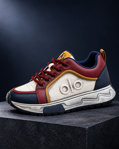 MEN'S RETRO CHUNKY SOLE SNEAKERS