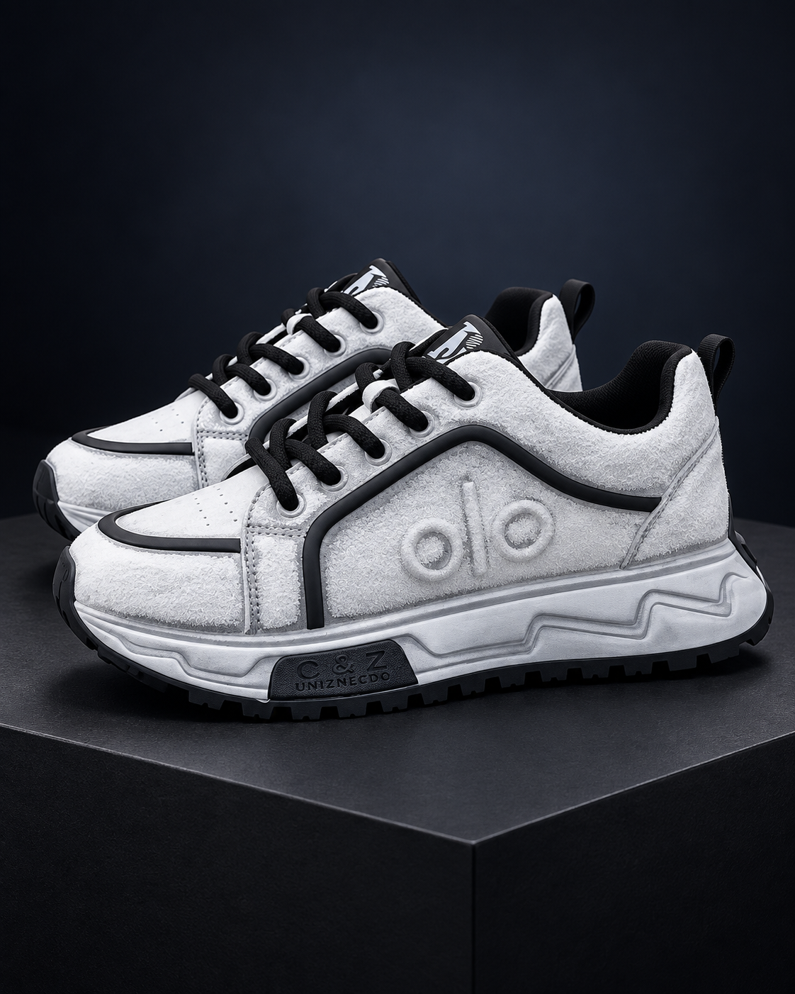 MEN'S RETRO CHUNKY SOLE SNEAKERS