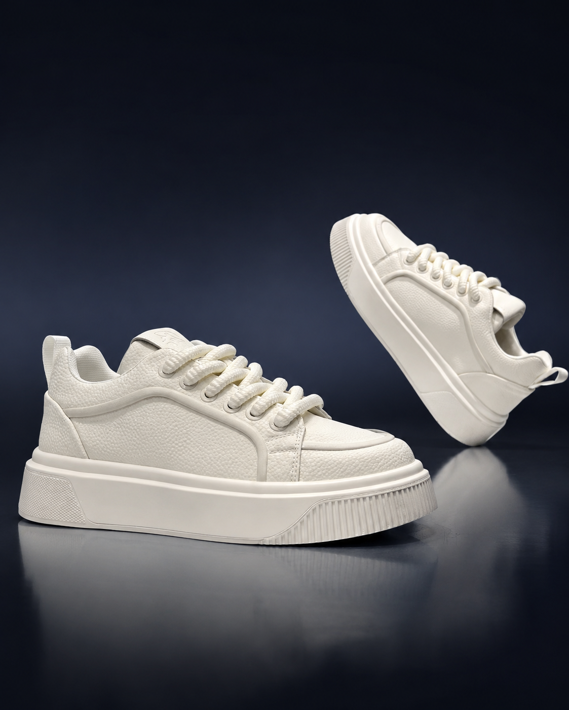 MEN'S THICK SOLE SKATE SNEAKERS