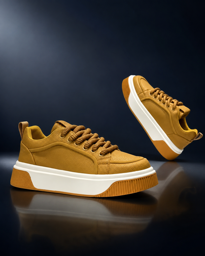 MEN'S THICK SOLE SKATE SNEAKERS