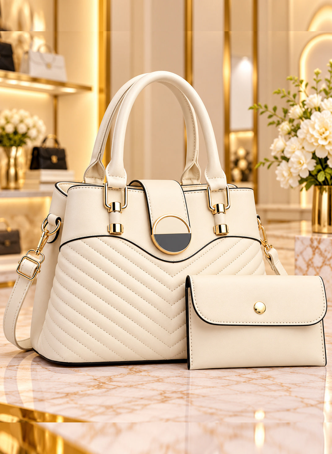 MAISON TURT 2-PIECE HANDBAG SET