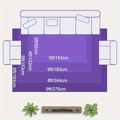 PLUSH SOFT FLOOR RUG