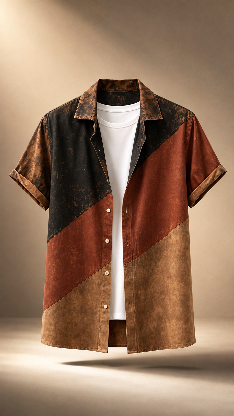 Maison Solis Colorblock Shirt