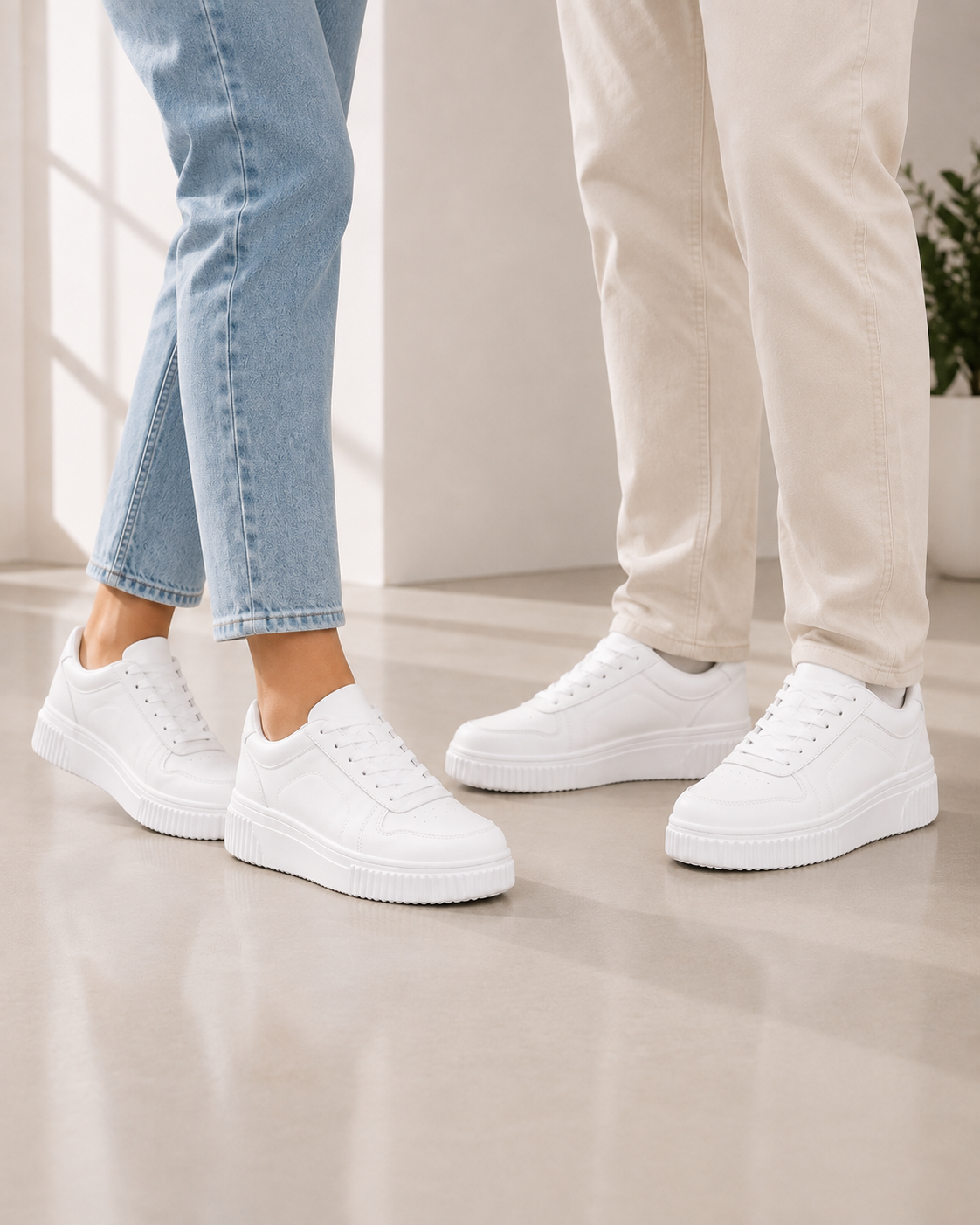 UNISEX PLATFORM CASUAL SNEAKERS