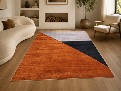 MODERN LUXURY ABSTRACT AREA RUG