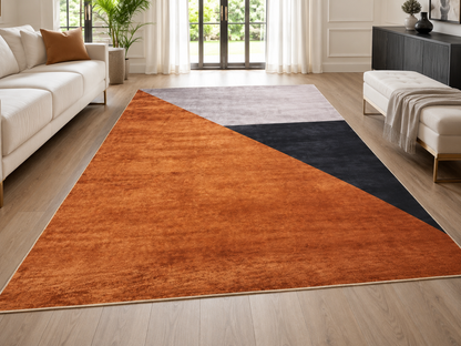 MODERN LUXURY ABSTRACT AREA RUG