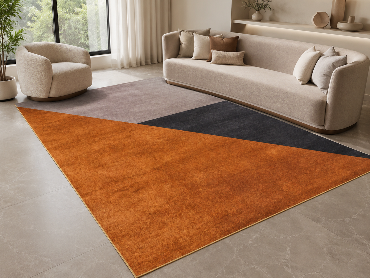 MODERN LUXURY ABSTRACT AREA RUG