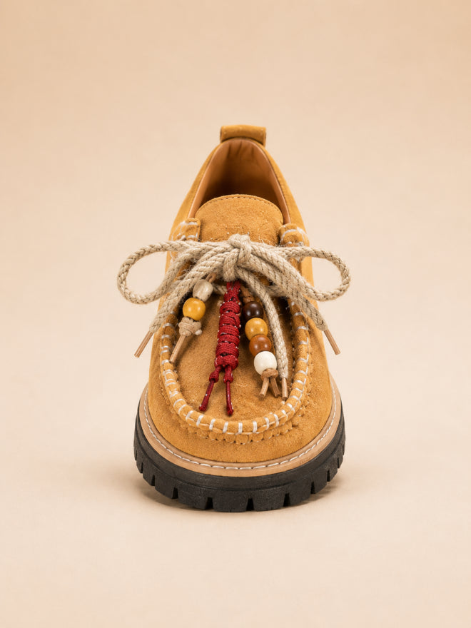 WOMEN'S CHIC RETRO LEISURE FLAT SNEAKERS