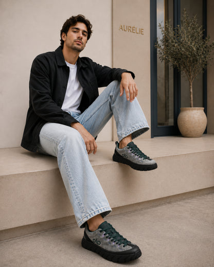 MEN'S SUEDE NON-SLIP PLATFORM SHOES
