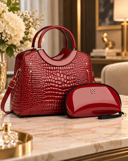 Prestige Elegant 2-Piece Handbag Set