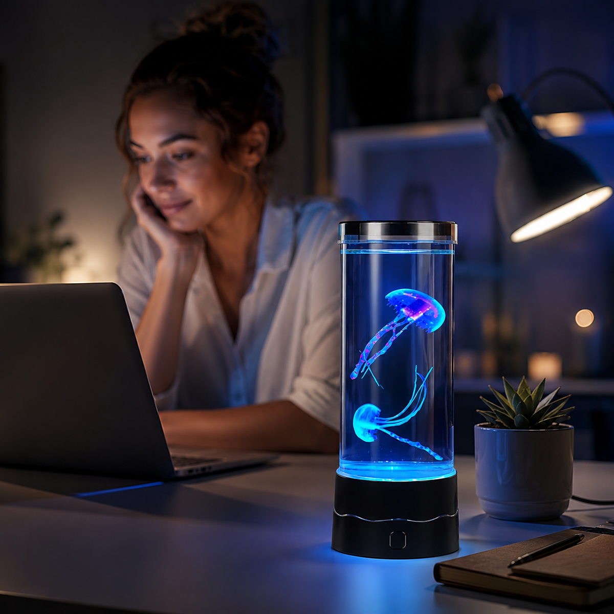 AquaLume™ Jellyfish Lamp