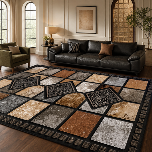Hearthstone Mosaic Area Rug