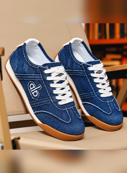 Men’s Retro Canvas Low-Top Sneakers
