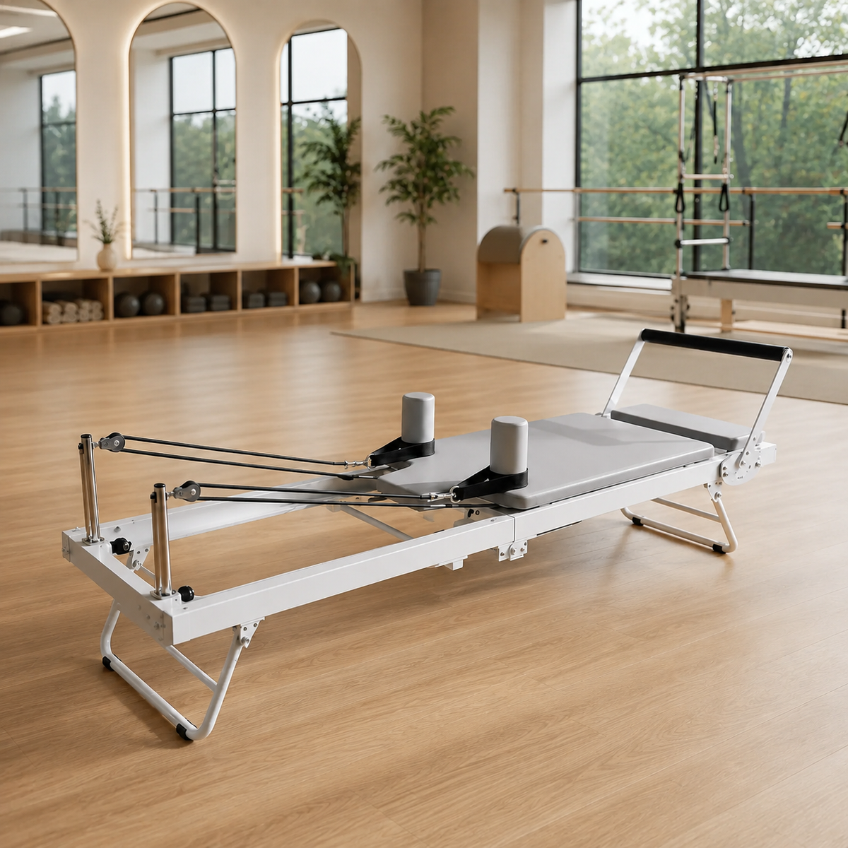 FOLDABLE PILATES REFORMER MACHINE