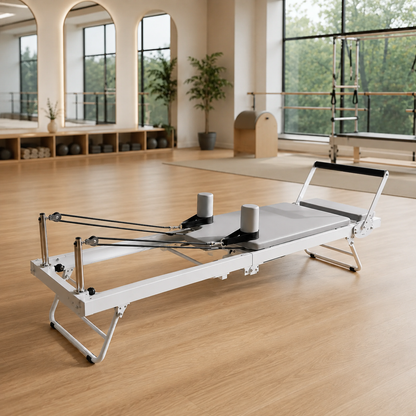 FOLDABLE PILATES REFORMER MACHINE