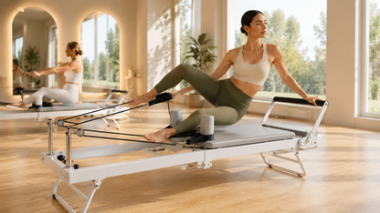 FOLDABLE PILATES REFORMER MACHINE