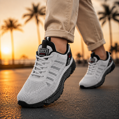 MEN'S LIGHTWEIGHT BREATHABLE SPORT SNEAKERS
