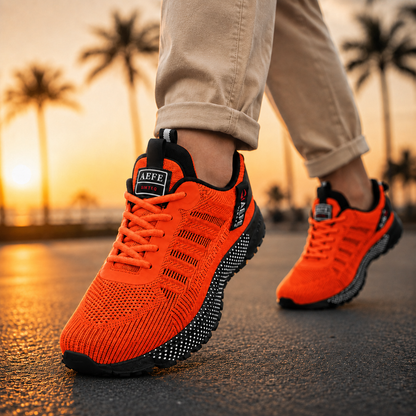 MEN'S LIGHTWEIGHT BREATHABLE SPORT SNEAKERS